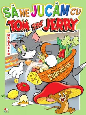 Sa ne jucam cu Tom si Jerry | Cărți de Colorat pentru Copii
