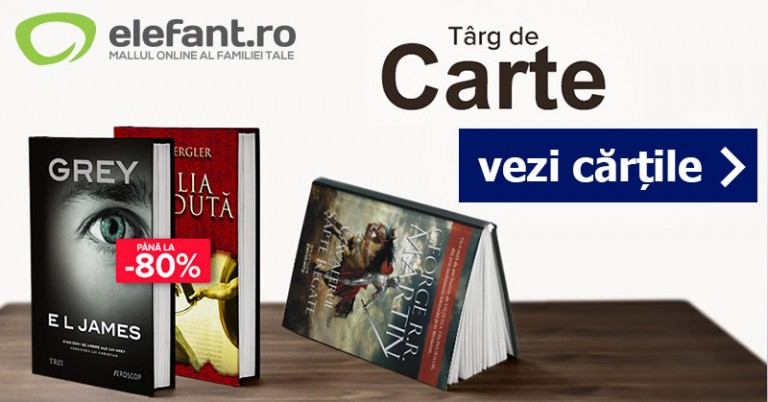 Târg de carte Elefant.ro – 13.01.2016