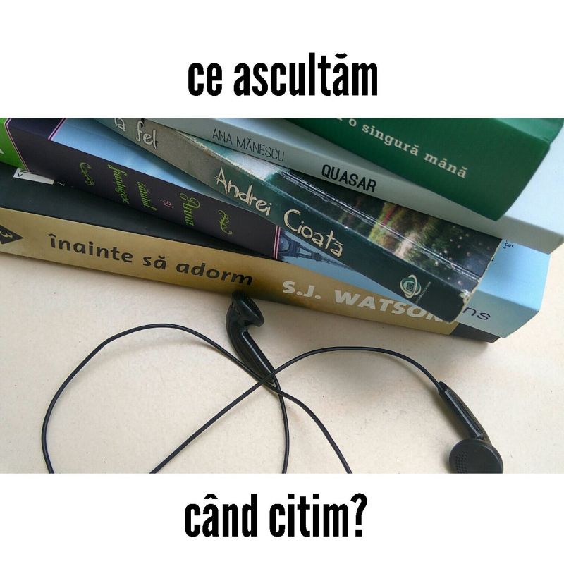 Ce ascultăm când citim?