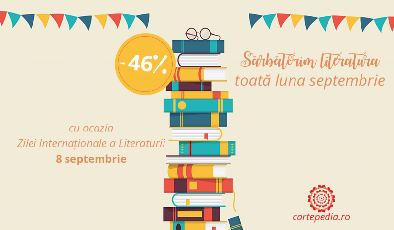 Top 10 cărți recomandate de Cartepedia și booknation.ro de „Ziua Internațională a Literaturii”
