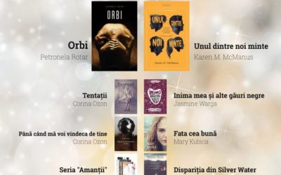 Cele mai citite cărți ale editurii Herg Benet în 2017