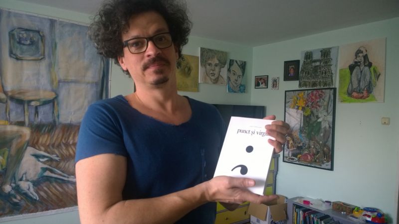 Interviu cu Mihai Vladimir Anton, autorul cărții „Punct și virgulă”