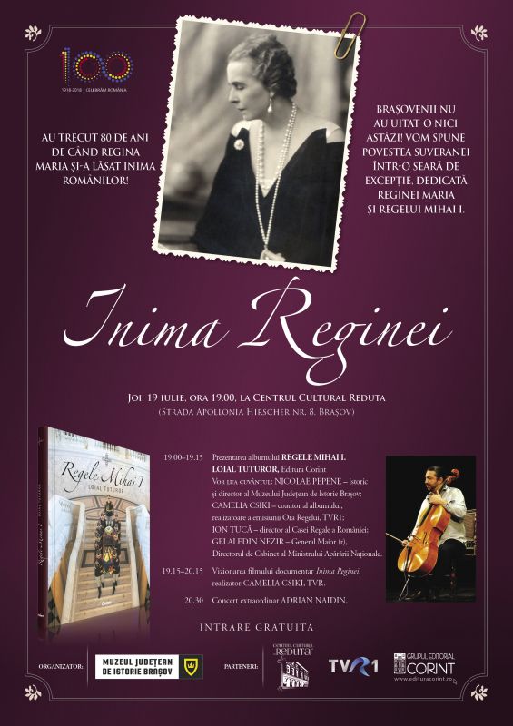 Inima Reginei – eveniment Brasov