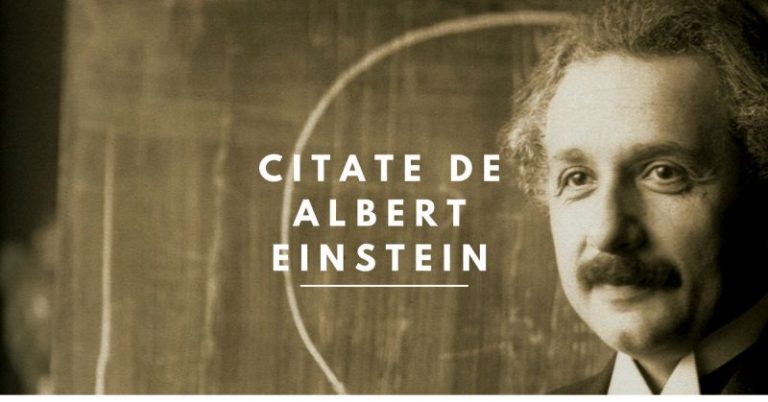 110 Citate de Albert Einstein