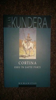 Recenzie Cortina de Milan Kundera