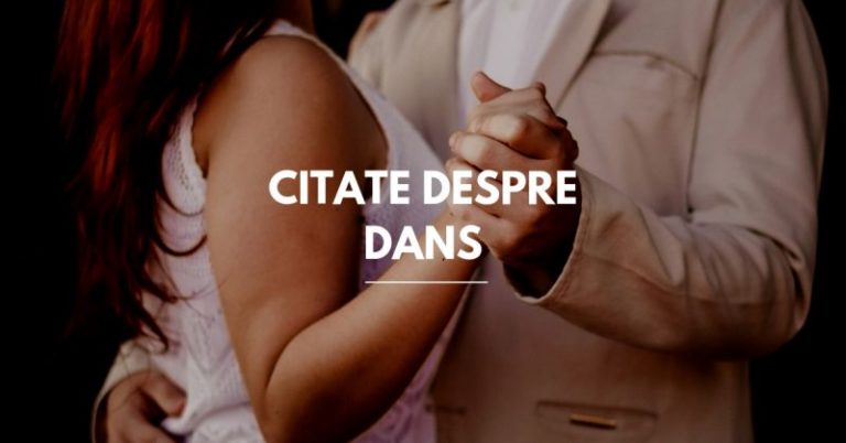 Citate despre Dans