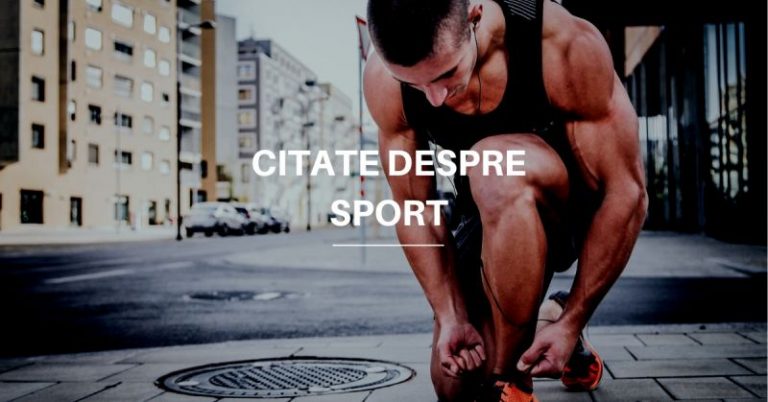 Citate despre Sport