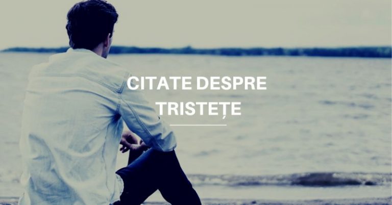Citate despre Tristețe