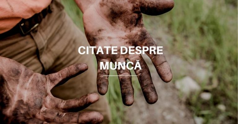 Citate despre Muncă