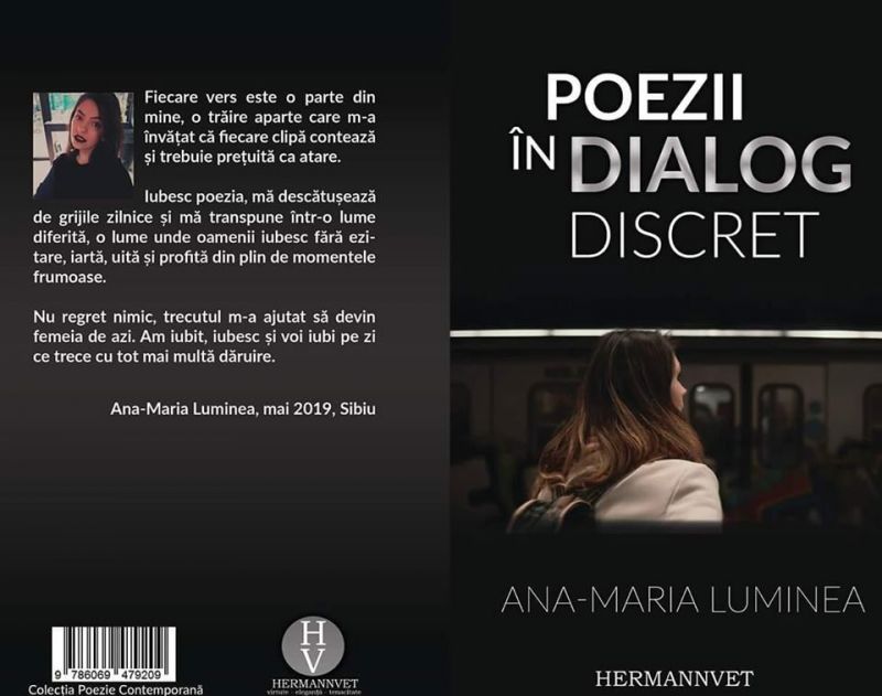 Recenzie „Poezii în dialog discret” de Ana-Maria Luminea