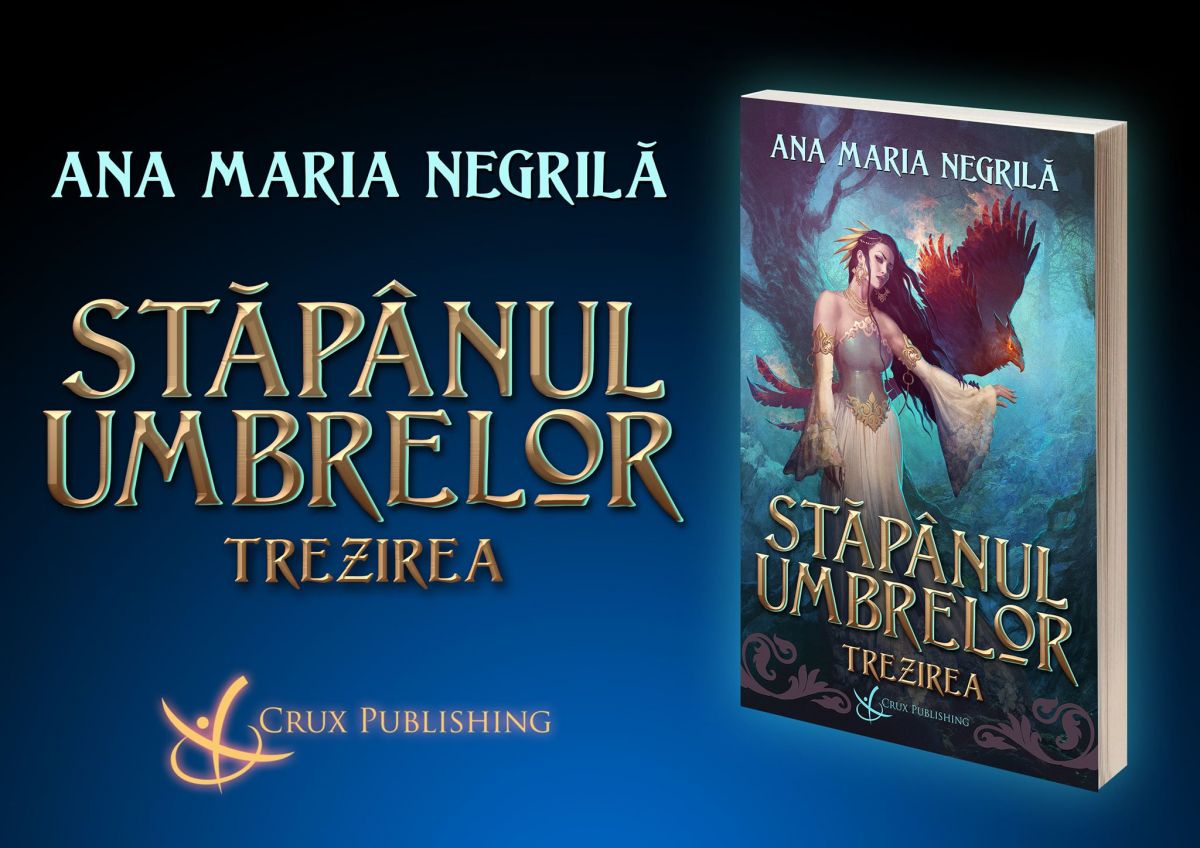 Ana-Maria Negrilă, autoarea cărții ”Stăpânul umbrelor - Trezirea”