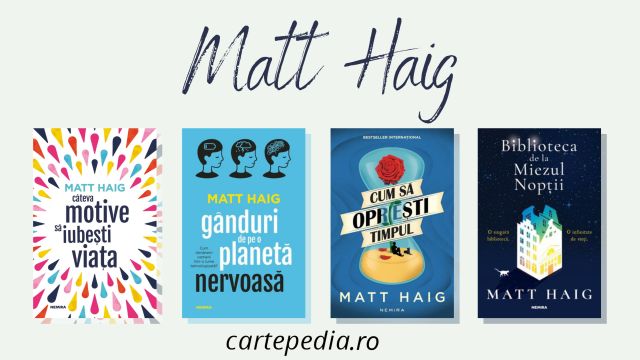 4 Cărți de Matt Haig pe care să le citești toamna aceasta