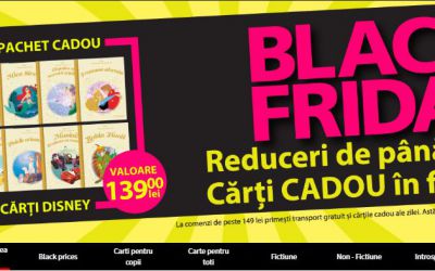 Cele mai mari Reduceri la Cărți de Black Friday 2020