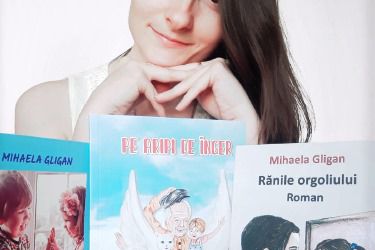 Interviu cu Gligan Mihaela, autoarea cărții ”Pe aripi de înger”