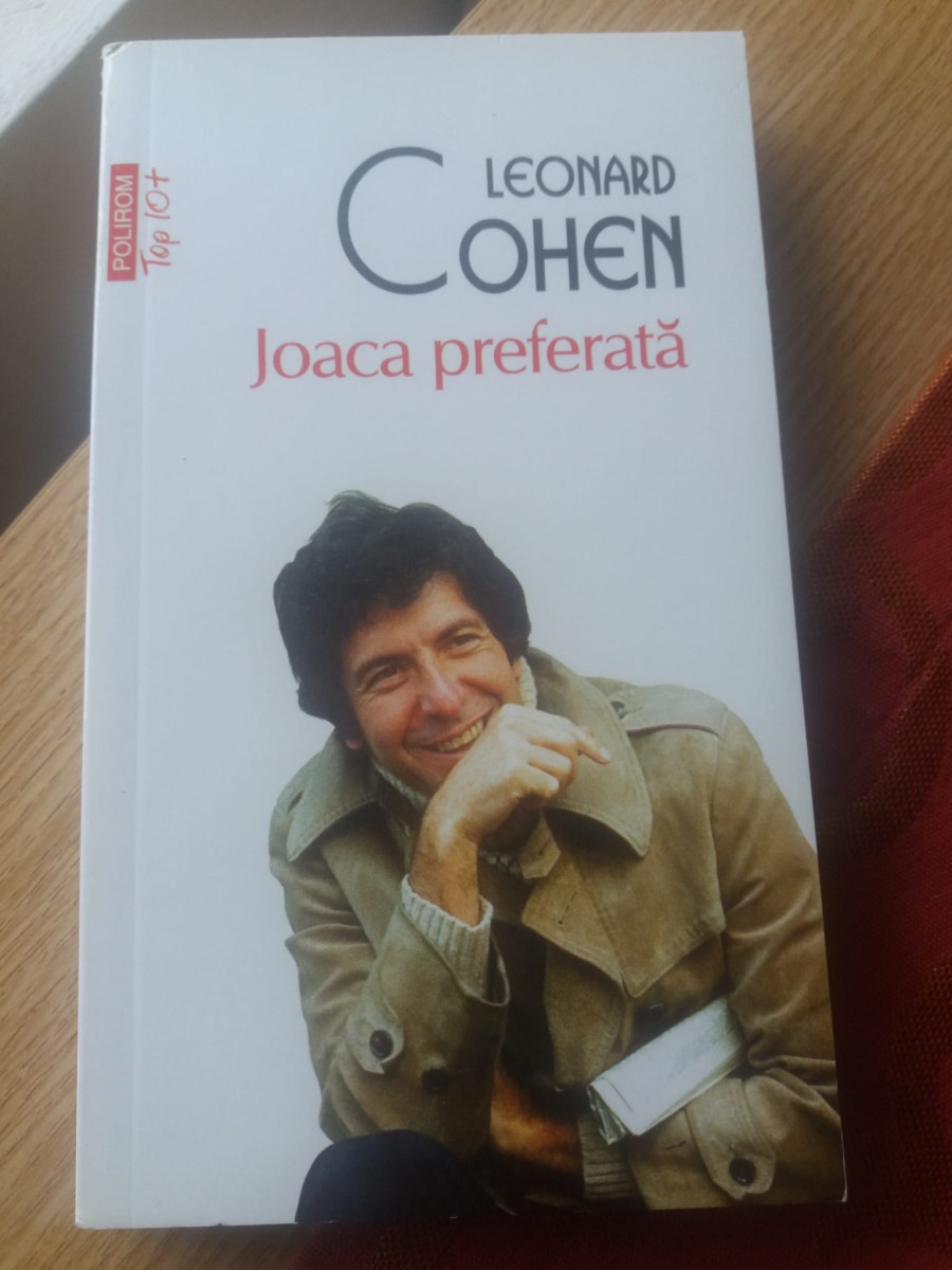 copertă Joaca preferată de Leonard Cohen