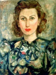 Magdalena Rădulescu în 1941, "Portret Cella Serghi