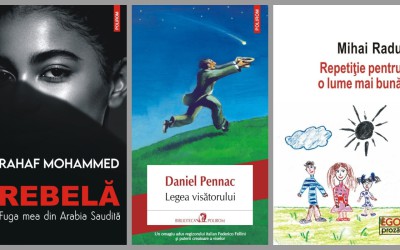 Trei cărți de la Polirom pe care le poți citi chiar azi