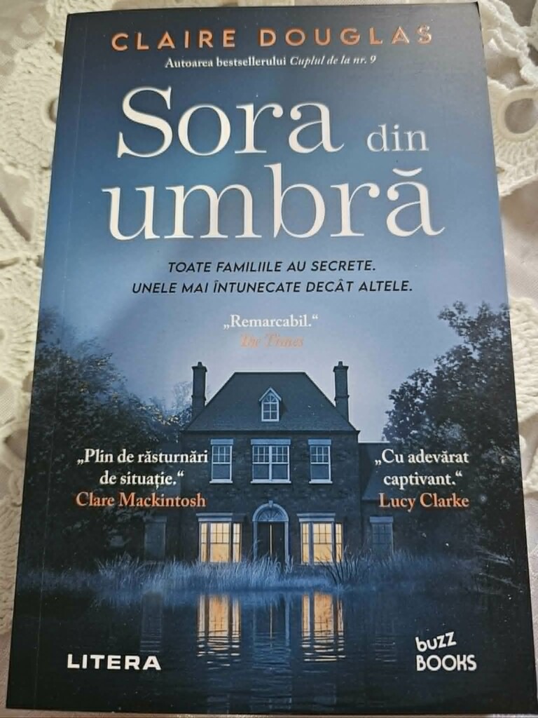 Recenzie „Sora din umbră” de Claire Douglas